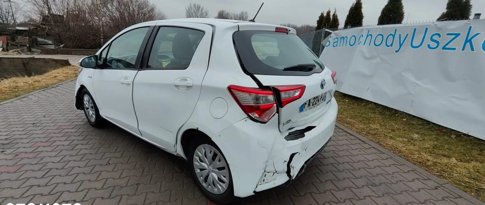 Toyota Yaris cena 28900 przebieg: 41000, rok produkcji 2018 z Warszawa małe 154